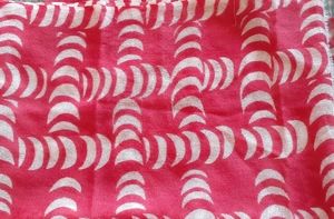 Tory Burch-Crescent Wool Scarf Rasberry Sorbet-NWT